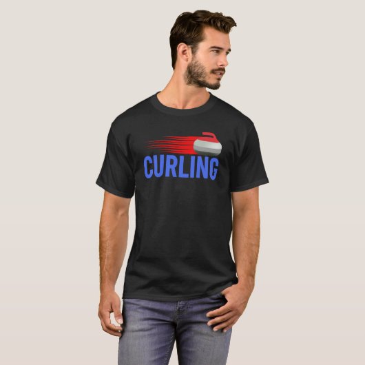 Curling T-Shirt (Vorne ganz)