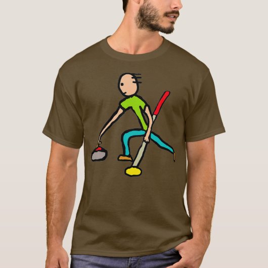 Curling T-Shirt (Vorderseite)