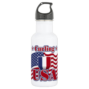 Curling USA Trinkflasche