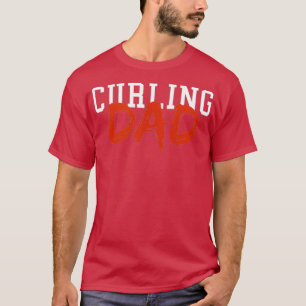 CURLING Vater Sommer Wintersport T-Shirt