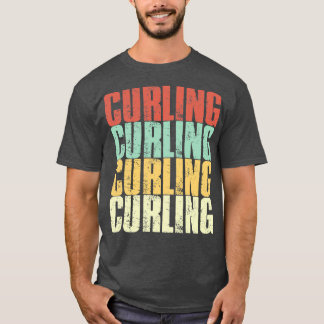 Curling-Vinatge T-Shirt