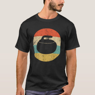 Curling Vintage Retro Curling Stein T-Shirt
