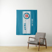 Curling Wandteppich (Beispiel)