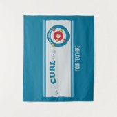 Curling Wandteppich (Vorderseite)