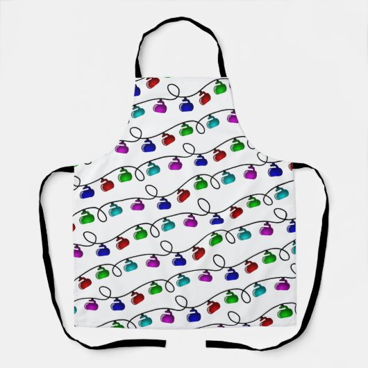 Curling Weihnachtslicht Schürze (Vorderseite)