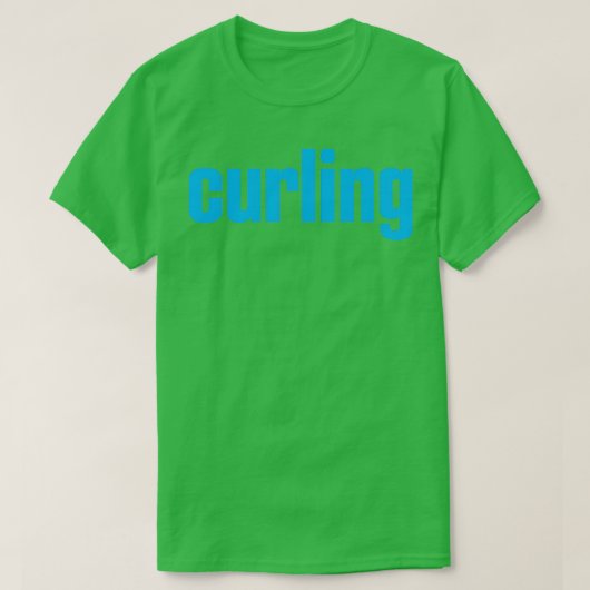 Curling Wintersport 14 T-Shirt (Design vorne)
