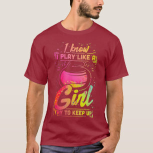 Curling Women Gift Stone Iron Team spielen wie ein T-Shirt