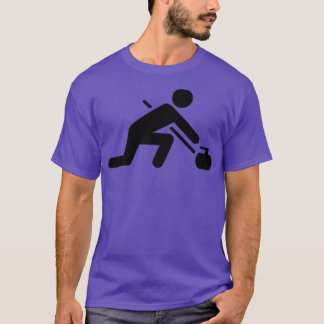 Curling-Zeichen T-Shirt
