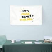 Curlingmacher Banner (Messeveranstaltung)
