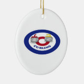 Curlingstein Keramik Ornament (Rechts)