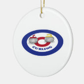 Curlingstein Keramik Ornament (Links)