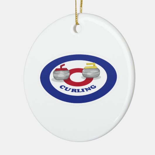 Curlingstein Keramik Ornament (Links)