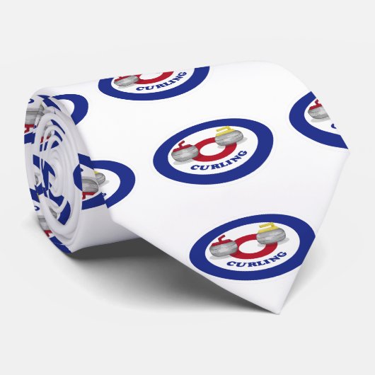 Curlingstein Krawatte (Gerollt)