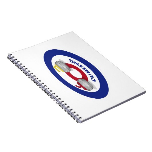 Curlingstein Notizblock (Rechte Seite)