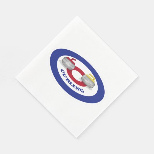 Curlingstein Serviette (Ecke)