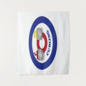 Curlingstein Wandteppich (Vorderseite)