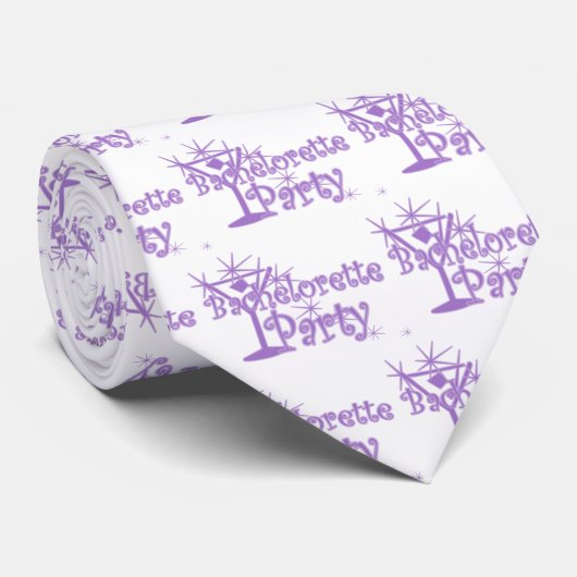 CurlMartiBachettePpurp Krawatte (Gerollt)