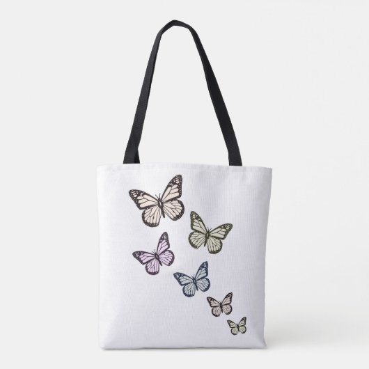 Curls Hustle Träume! Niedliches Curry-Haar-Angebot Tasche (Rückseite)