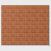 Curly Acacia Holz Grain Look Geschenkpapier (Flach)