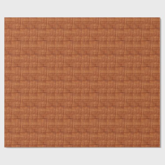 Curly Acacia Holz Grain Look Geschenkpapier (Flach)
