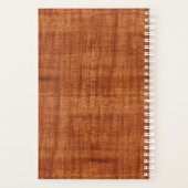 Curly Acacia Holz Grain Look Planer (Rückseite)