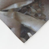 Curly Birch Bark Tree Rustic Fleecedecke (Ecke)