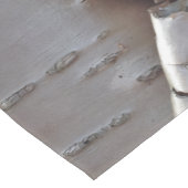 Curly Birch Bark Tree Rustic Kurzer Tischläufer (Ecke)