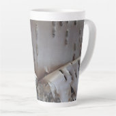 Curly Birch Bark Tree Rustic Milchtasse (Rechte Ecke)