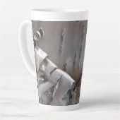 Curly Birch Bark Tree Rustic Milchtasse (Linke Ecke)