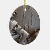 Curly Birch Bark Tree Rustic Ornament (Rechts)