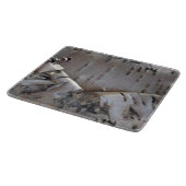 Curly Birch Bark Tree Rustic Schneidebrett (Ecke)