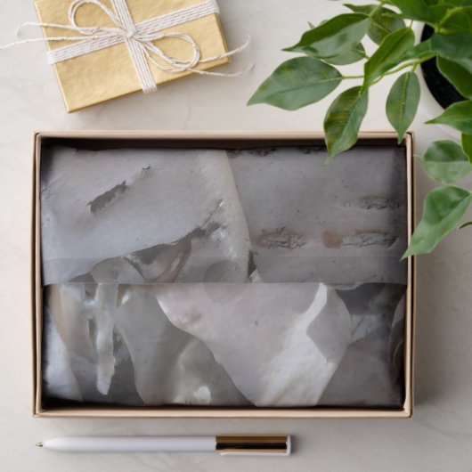 Curly Birch Bark Tree Rustic Seidenpapier (Geschenk)