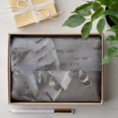 Curly Birch Bark Tree Rustic Seidenpapier (Geschenk)