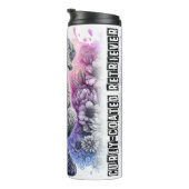 Curly Coated Retriever's Whimsical Bloom Thermosbecher (Nach rechts gedreht)