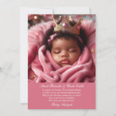 Curly Crown Charm - ein übergeordneter Vorschlag Einladung (Vorderseite)