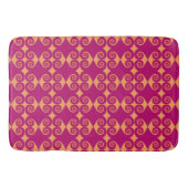 Curly Diamond Pattern Badematte (Vorderseite)