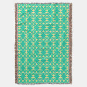Curly Diamond Pattern Decke (Vorderseite Vertikal)