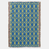Curly Diamond Pattern Decke (Vorderseite Vertikal)