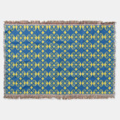 Curly Diamond Pattern Decke (Vorderseite)