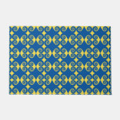 Curly Diamond Pattern Fußmatte (Vorderseite)