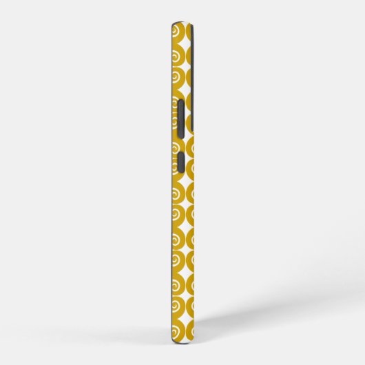 Curly Diamond Pattern Samsung Galaxy Hülle (Rechte Seite)