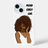 CURLY GIRL Case-Mate iPhone HÜLLE (Rückseite)