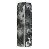 Curly Grace: Aquarellfarben Thermosbecher (Rückseite)