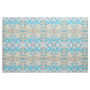 Curly Graffiti Fabric Stoff