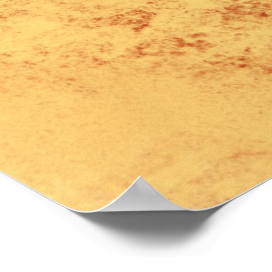 Curly hair beauty poster (Ecke)