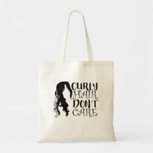 Curly Hair Keine Sorge Tragetasche