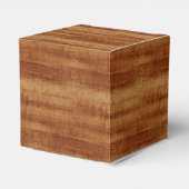Curly Koa Acacia Holz Grain Look Geschenkschachtel (Rückseite)