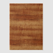 Curly Koa Acacia Holz Grain Look Pergament Einladungen (Vorderseite)