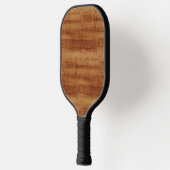 Curly Koa Acacia Holz Grain Look Pickleball Schläger (Links)