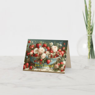 Curly lockt Rhyme-Party Einladung